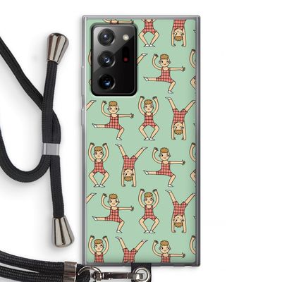 Gymboys: Samsung Galaxy Note 20 Ultra / Note 20 Ultra 5G Transparant Hoesje met koord
