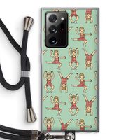 Gymboys: Samsung Galaxy Note 20 Ultra / Note 20 Ultra 5G Transparant Hoesje met koord