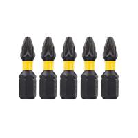 DeWALT DT7387T Extreme Impact Torsion Schroefbits PZ2 25mm 5 Stuks DeWALT DT7387T Extreme Impact Torsion Schroefbits PZ2 25mm 5 Stuks