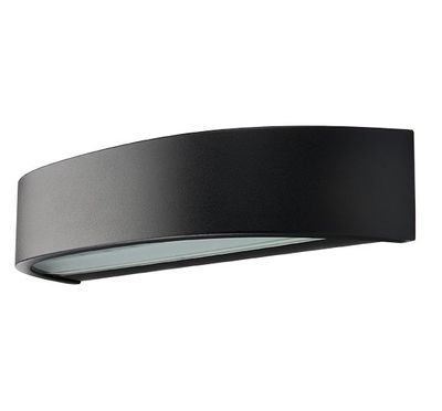 SG Curve Direct LED mat zwart 10W 3000K dimbaar IP65 IK06 614366