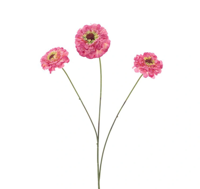 Zinnia elegans spray old pink 60 cm kunstbloem Erutan Avon - Erutan avon