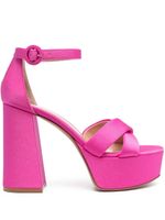 Gianvito Rossi sandales à plateforme 120 mm - Rose