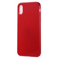 Candy Color TPU Case voor iPhone X/XS (rood)