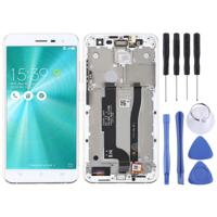 LCD-scherm en digitizer volledige montage met frame voor ASUS ZenFone 3 ZE552KL (wit)