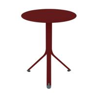 Fermob Rest'o tuintafel Ø60 cm Chili