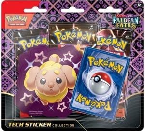 Pokemon TCG Scarlet & Violet Paldean Fates Tech Sticker Blister - Fidough