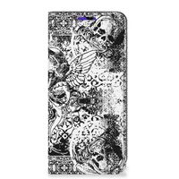 Mobiel BookCase Samsung Galaxy A13 (5G) | Samsung Galaxy A04s Skulls Angel - thumbnail