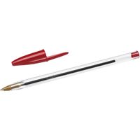 Balpen Bic Cristal rood medium