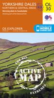 Wandelkaart - Topografische kaart 30 OS Explorer Map | Active Yorkshire Dales / Northern / Central | Ordnance Survey