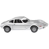 Wiking 0804 10 H0 Auto Opel GT, zilver-metallic