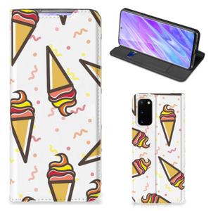 Samsung Galaxy S20 Flip Style Cover Icecream