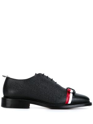 Thom Browne derbies à rayures - Bleu