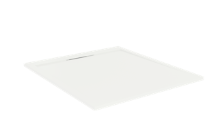 Balmani Andes douchebak 110 x 80 cm Solid Surface mat wit