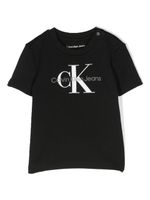 Calvin Klein Kids t-shirt à logo imprimé - Noir - thumbnail