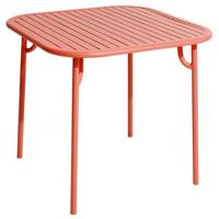 Petite Friture Week-end tuintafel 85x85 Coral