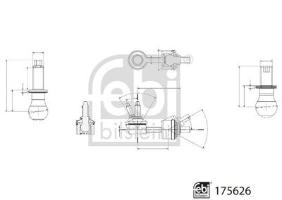 Stabilisatorstang 175626