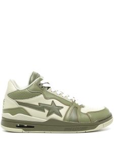 A BATHING APE® baskets Clutch STA en cuir - Vert