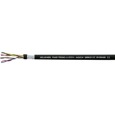 HELU 21146-1000 Datakabel Li-2YCYv 2 x 2 x 1 mm² Zwart 1000 m