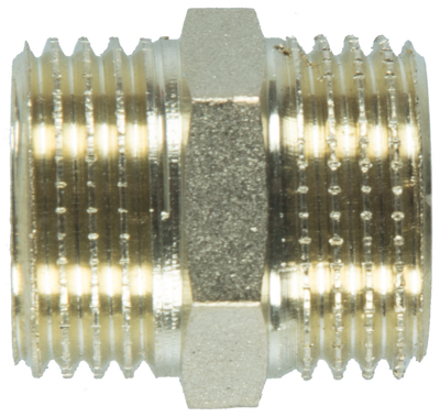 Cornat Messing/Ms Dubbelnippel Mm 1/2 - TEC396601
