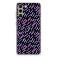 Samsung Galaxy S21FE TPU bumper Feathers Color - thumbnail