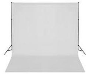Bresser D-24 support 300cm + doek 2.5x3.5m wit