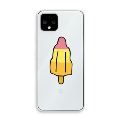Raketijsje: Pixel 4 Transparant Hoesje