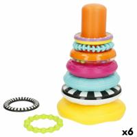 Blokken Stapelen Winfun 13 x 20 x 13 cm (6 Stuks)