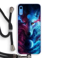 Where Light And Dark Meet: Huawei Y6s Transparant Hoesje met koord