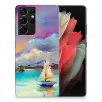 Smartphone hoesje Samsung Galaxy S21 Ultra Boat