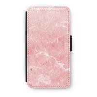 Roze marmer: iPhone XS Flip Hoesje - thumbnail
