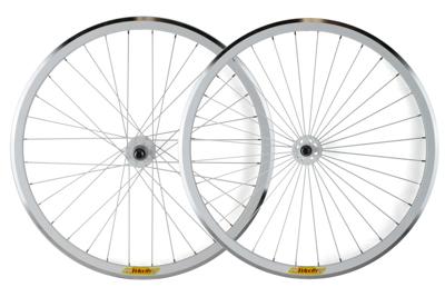 Velocity Deep V CNC Fixed Gear Wielset - Wit