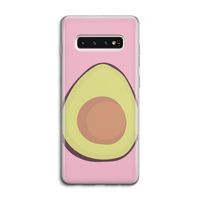 Avocado: Samsung Galaxy S10 4G Transparant Hoesje