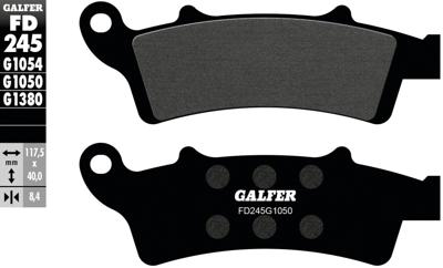 GALFER Brake pad fd245 g1050 organic scooter