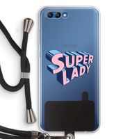 Superlady: Honor 10 Transparant Hoesje met koord