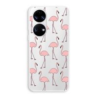 Anything Flamingoes: Huawei P50 Transparant Hoesje