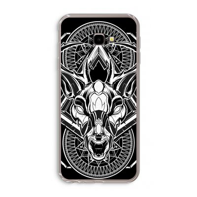 Oh Deer: Samsung Galaxy J4 Plus Transparant Hoesje