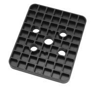 GB hogedrukplaat Eco 100x120x10 ABS drukbelasting 6900kg; 48 per zak | 48 stuks - GB349211