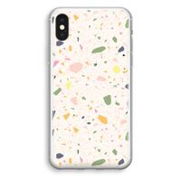 Terrazzo N°21: iPhone XS Transparant Hoesje