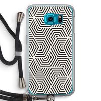 Magic pattern: Samsung Galaxy S6 Transparant Hoesje met koord