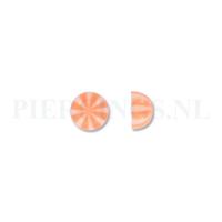 Balletje 1.6 mm acryl halve strandbal oranje