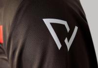 CONWAY shirt met lange mouwen "ride tee ls" jersey ride tee ls s black/grey