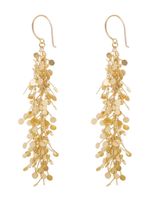 Sia Taylor 18kt yellow gold Dots Cluster drop earrings