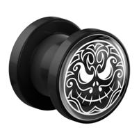 Tunnel met Magisch Doodshoofd Design Acryl Tunnels & Plugs - thumbnail