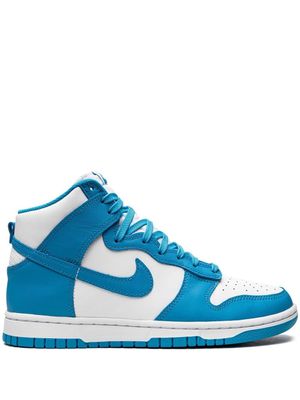 Nike baskets montantes Dunk Retro - Bleu
