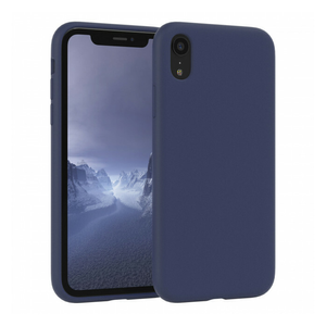 iPhone X/XS Blauw Siliconenhoesje