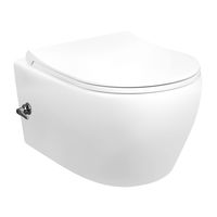 SaniGoods Acora toilet met bidet sproeier koud water - thumbnail