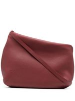 Marsèll sac porté épaule en cuir à design asymétrique - Rouge - thumbnail