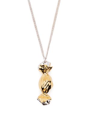 Jil Sander collier à breloque Sweet Candy - Argent