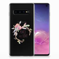 Samsung Galaxy S10 Telefoonhoesje met Naam Boho Text