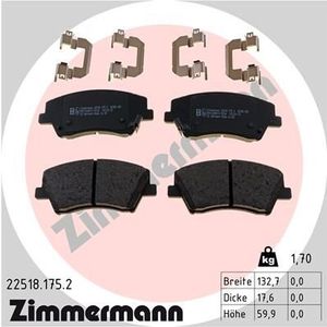 Remblokkenset, schijfrem 225181752